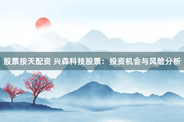 股票按天配资 兴森科技股票：投资机会与风险分析