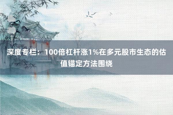 深度专栏：100倍杠杆涨1%在多元股市生态的估值锚定方法围绕